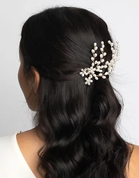 Rose Gold Pearl Pin Pack