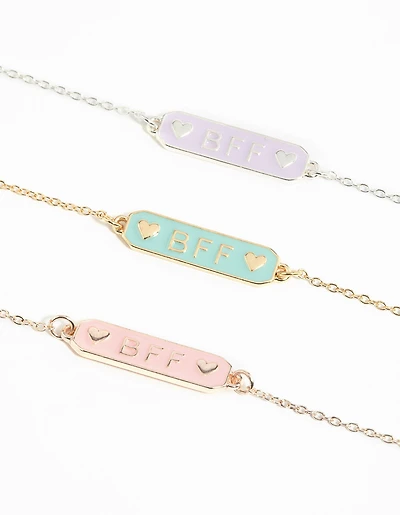 Kids Pastel Best Friend Bracelet Pack