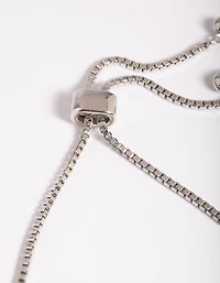 Silver Cubic Zirconia Tennis Bracelet