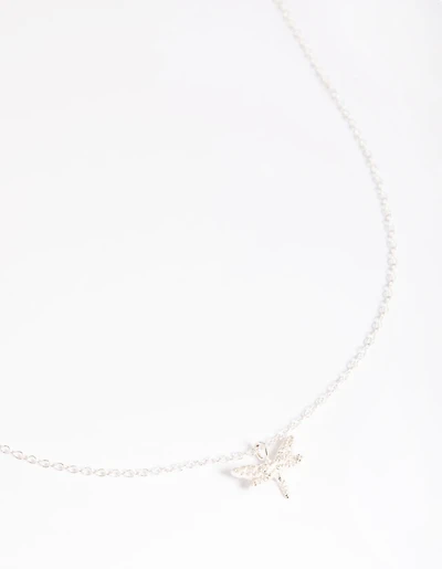Sterling SIlver Dragonfly Necklace