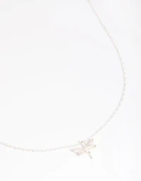 Sterling SIlver Dragonfly Necklace