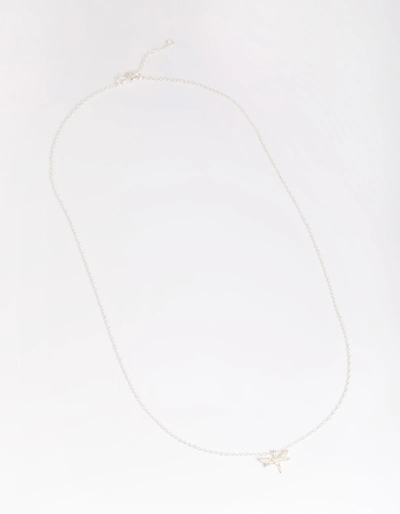 Sterling SIlver Dragonfly Necklace