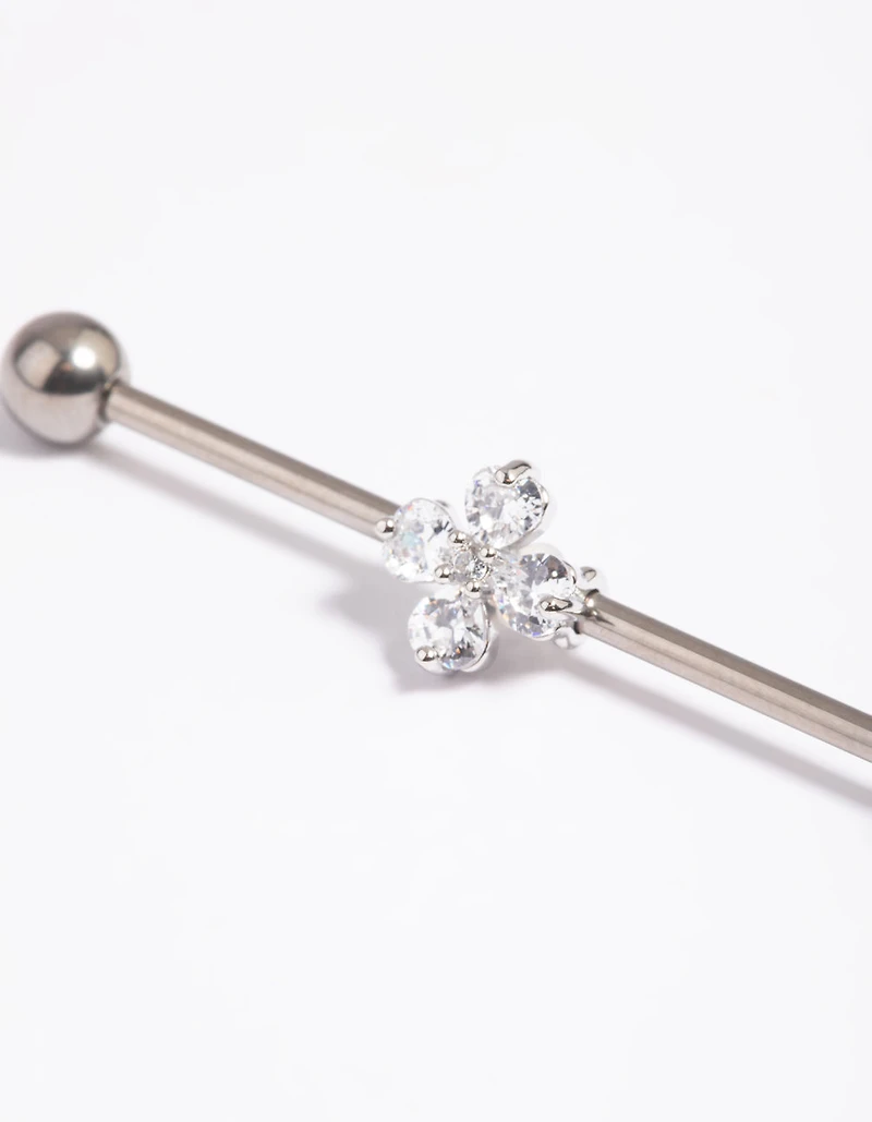 Titanium Flower Industrial Bar