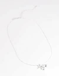 Silver Bubble Dog Necklace Giftbox