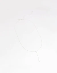 Collier Lariat en Diamants d’Argent