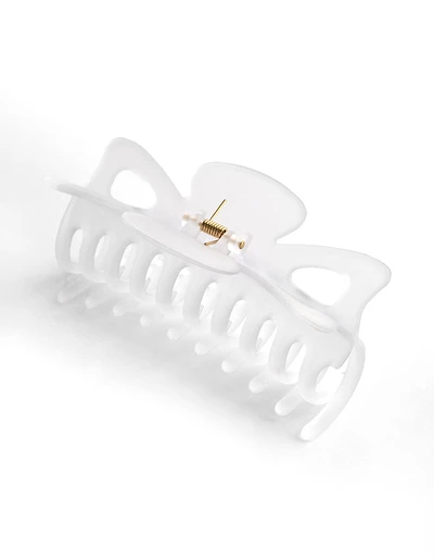 Clear Triangular Outline Claw