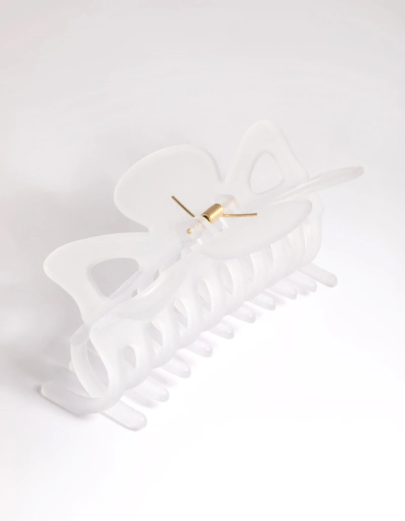 Clear Triangular Outline Claw