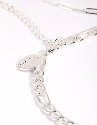 Silver Chain Anklets