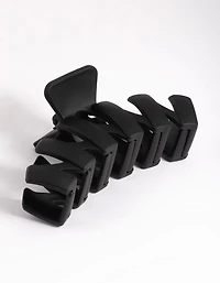 Griffe zigzag noire mate