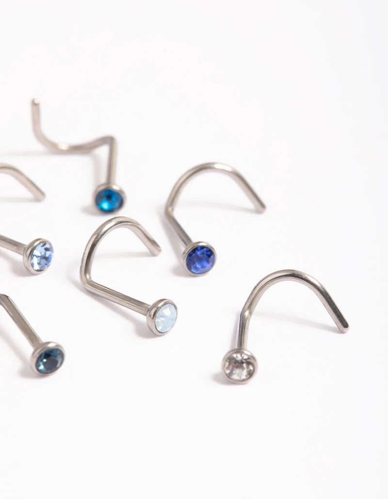 Titanium Crystal Basic Nose 6-Pack