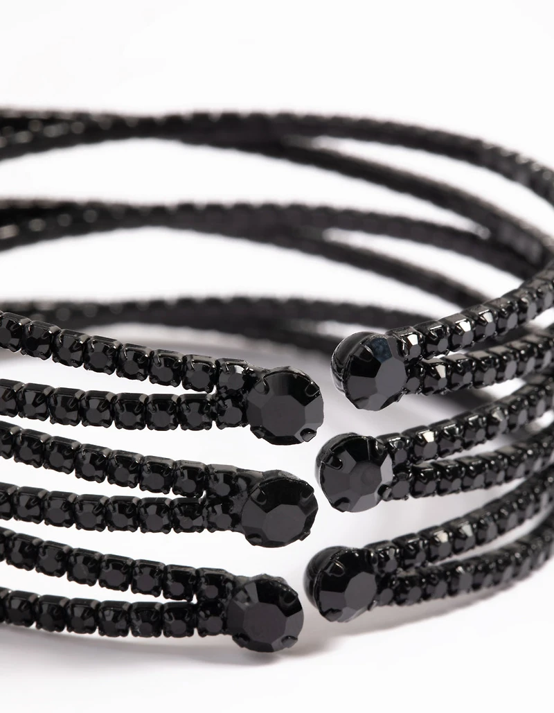 Zig Zag Open Cuff Bracelet