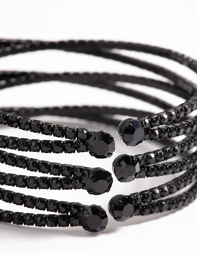 Zig Zag Open Cuff Bracelet