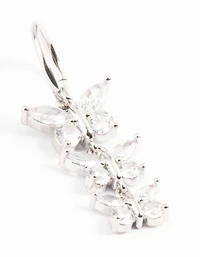 Surgical Steel Cubic Zirconia Three Butterfly Belly Ring