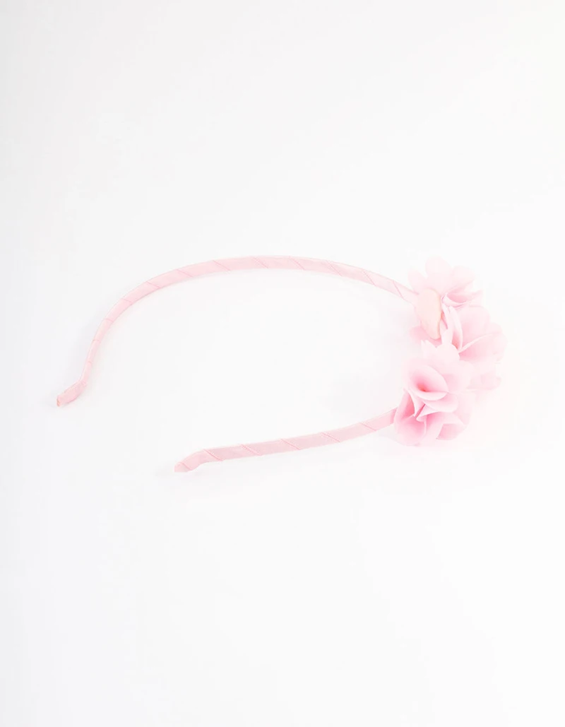 Kids Side Flower Petal Headband