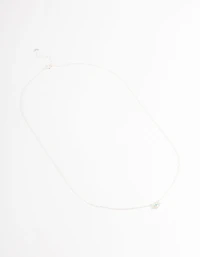 Sterling Silver Evil Eye Necklace