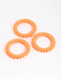 Plastic Large Hair Spiral Pack