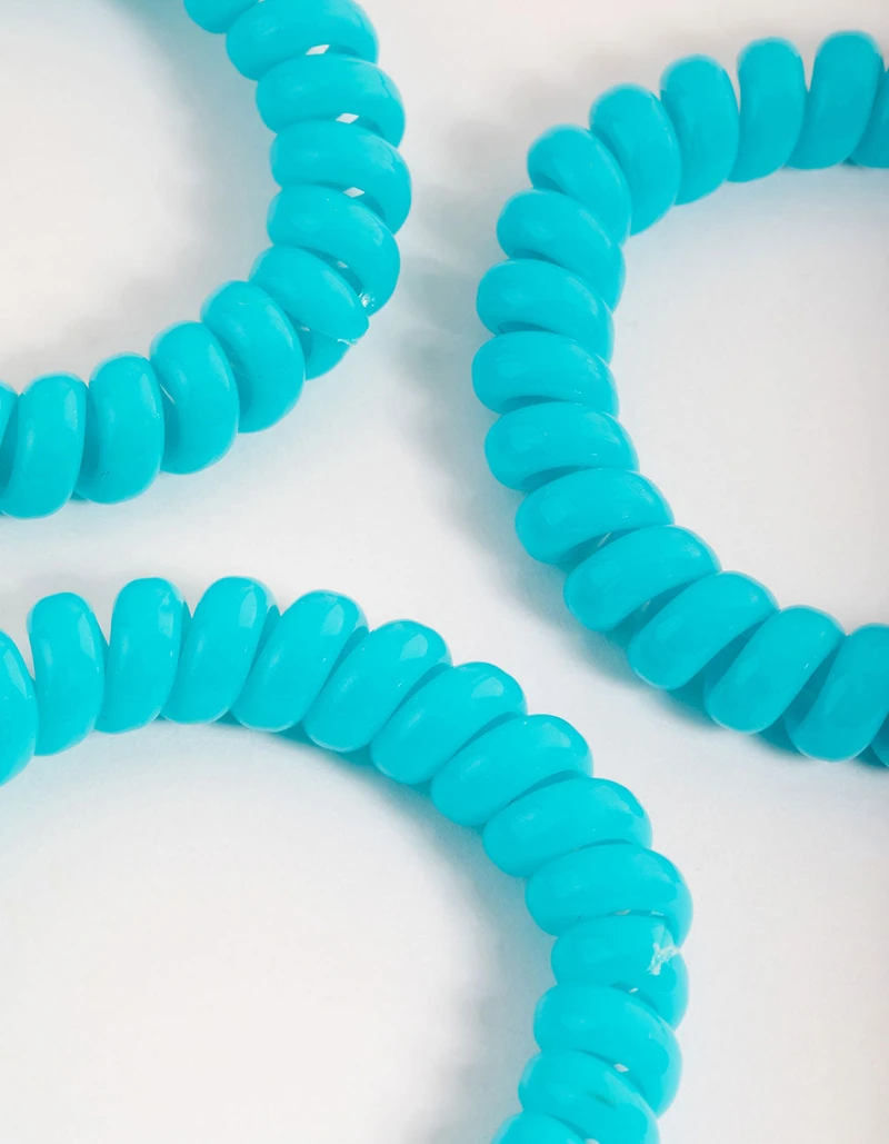 Plastic Large Hair Spiral Pack