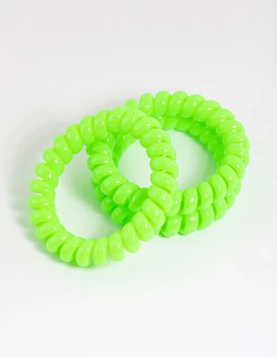 Plastic Large Hair Spiral Pack