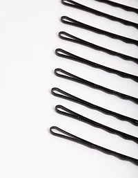 Coated Black Bobby Pin 10-Pack