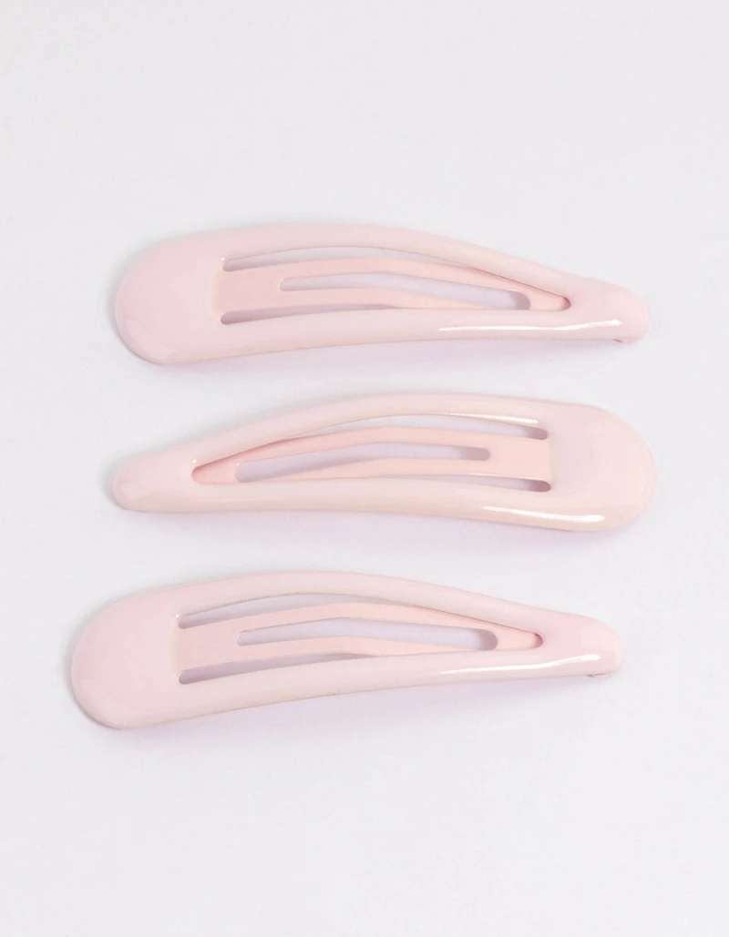 Coated Blush Bubble Snap Clip Pack