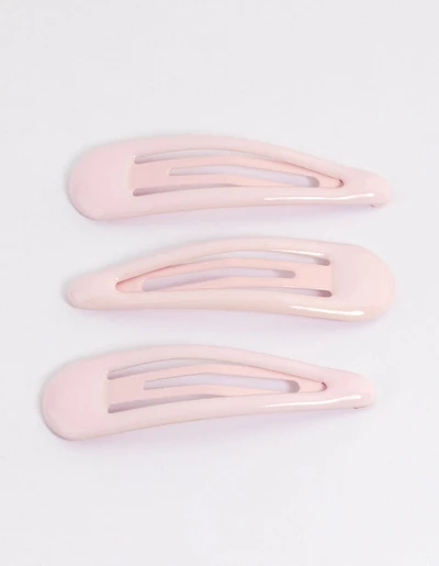Coated Blush Bubble Snap Clip Pack