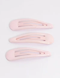 Coated Blush Bubble Snap Clip Pack