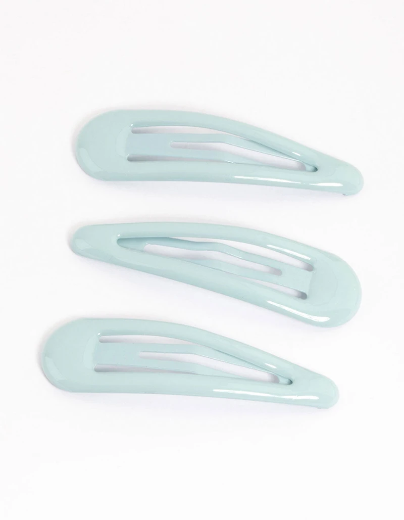 Coated Blue Bubble Snap Clip Pack