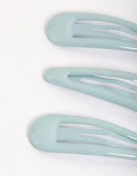 Coated Blue Bubble Snap Clip Pack
