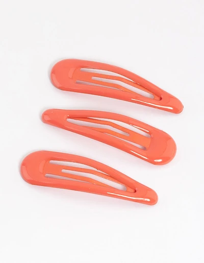 Coated Red Bubble Snap Clip Pack