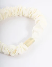 Fabric Clamp Thin Scrunchie
