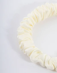 Fabric Clamp Thin Scrunchie