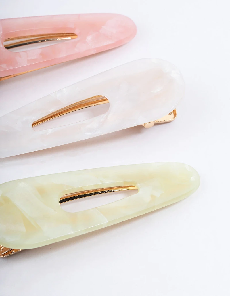 Acrylic Snap Clips Pack