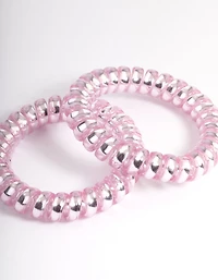 Plastic Hair Spirals Pack