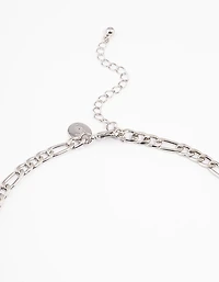 Silver Figaro Chain Necklace