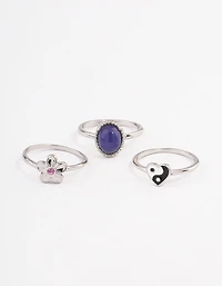 Silver Mood Multi Pack Ring