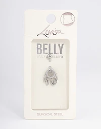 Surgical Steel Dream Cactcher Belly Ring