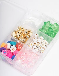 Gold Flower 'Make Your Own' Bead Kit
