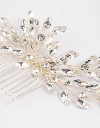 Peigne Marquise argenté Grand