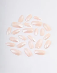 Pearl Iridescent Press On Nails