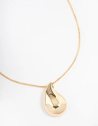 Collier à chaîne plaqué or