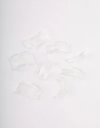 Clear Ring Size Adjuster 8-Pack