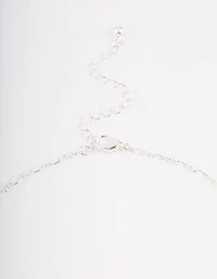 Silver Amethyst & Pearl Necklace