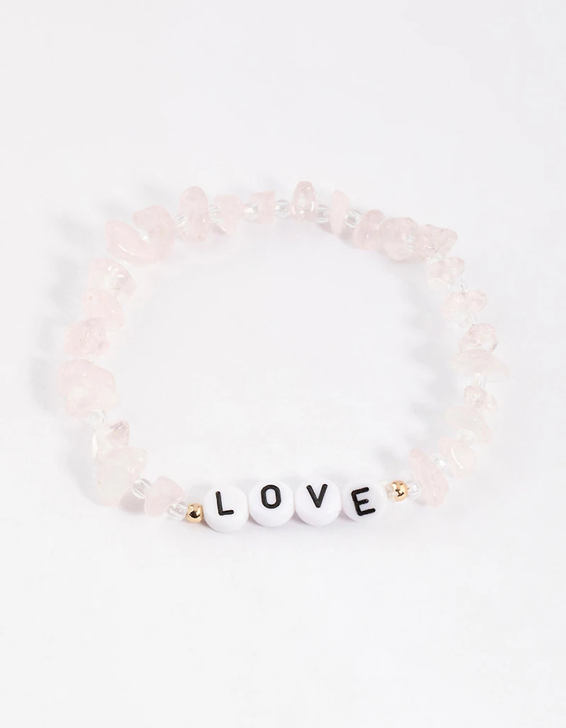 Rose Quartz Love Bracelet
