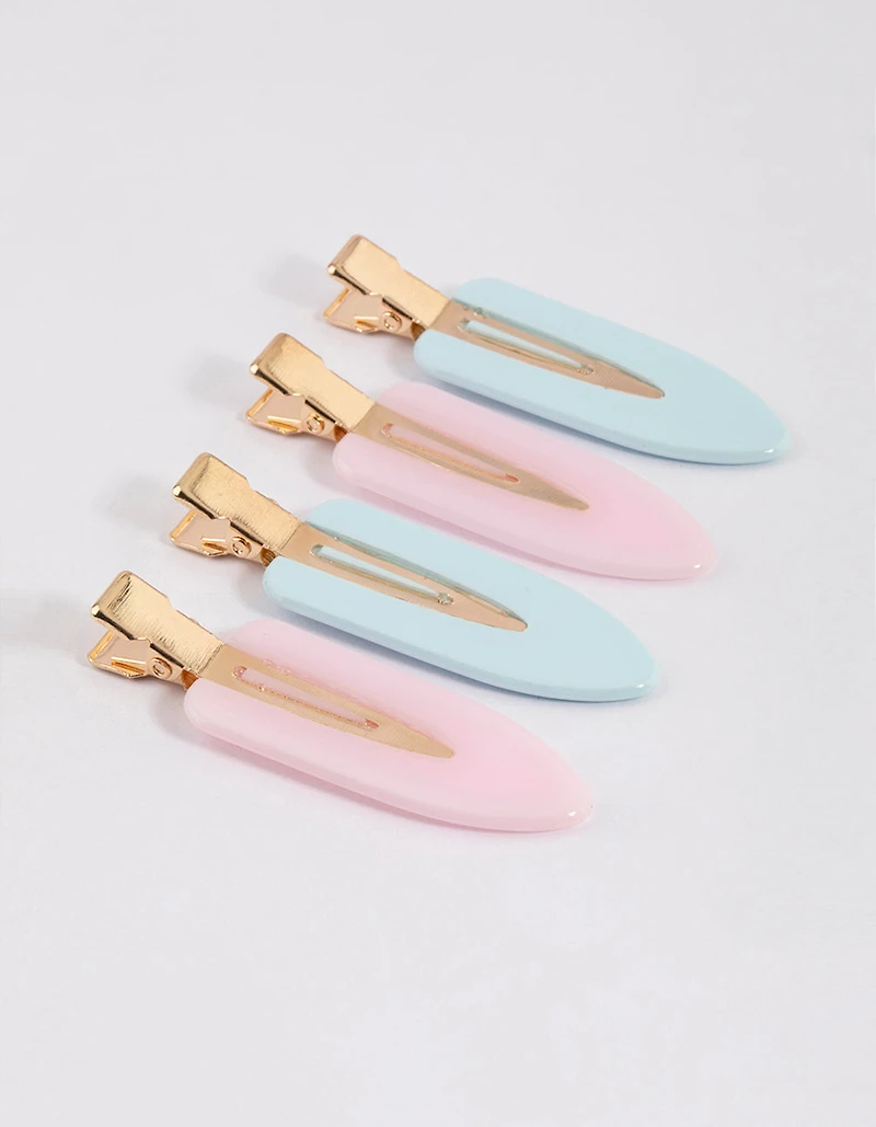 No Crease Hair Clips 4-Pack