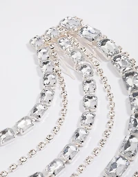 Silver Statement Hair Clip