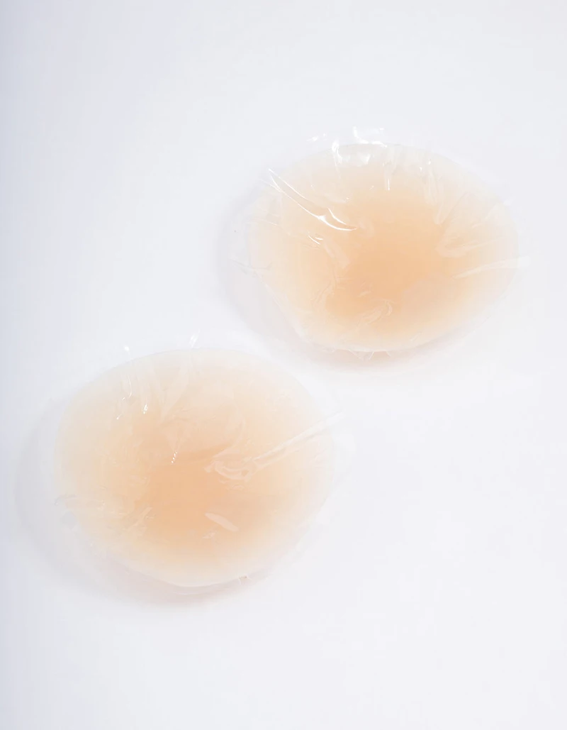 Neutral Silicone Round Nipple Cover Pack