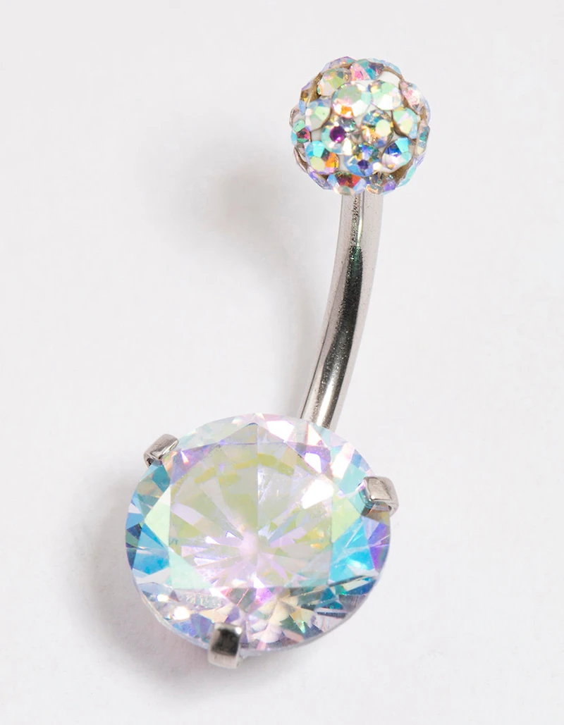 Anneau ventriculaire à griffe ronde en acier chirurgical en zircone