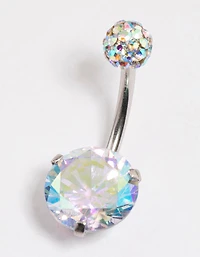 Anneau ventriculaire à griffe ronde en acier chirurgical en zircone
