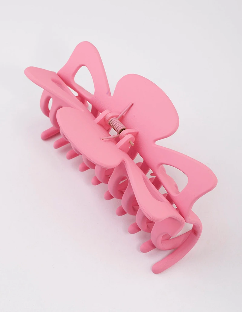 Acrylic Triangular Cut Out Claw Clip