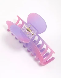 Pink & Purple Gradient Hair Claw Clip